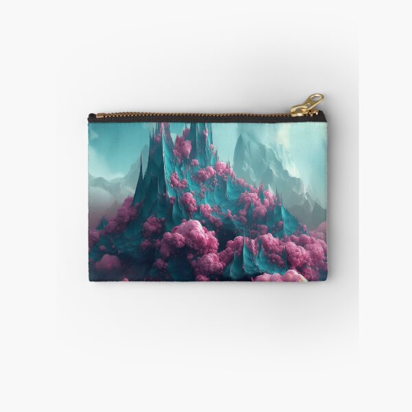 Item preview, Dark pink surrealist mountains fantasy. designed and sold by LJaco.