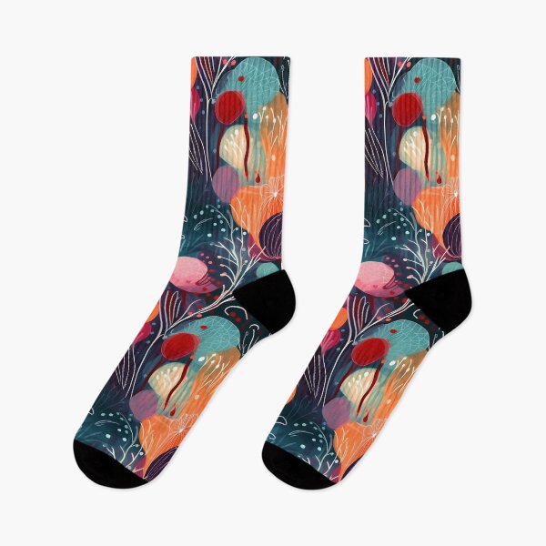 Item preview, Country style abstract Floral 6 designed and sold by Art by Lilia.