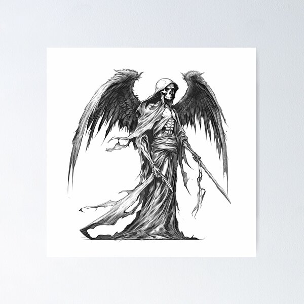 Item preview, Death Reaper/Skull Dark Design Gothic designed and sold by Tomioka-Art.