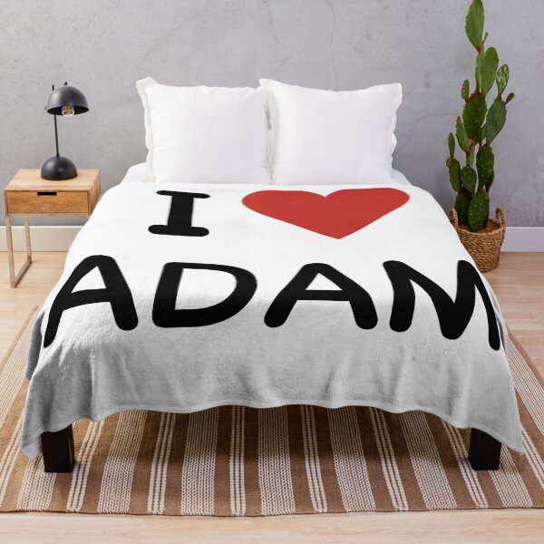 Item preview, I HEART ADAM - BLACK TEXT designed and sold by mughairs.