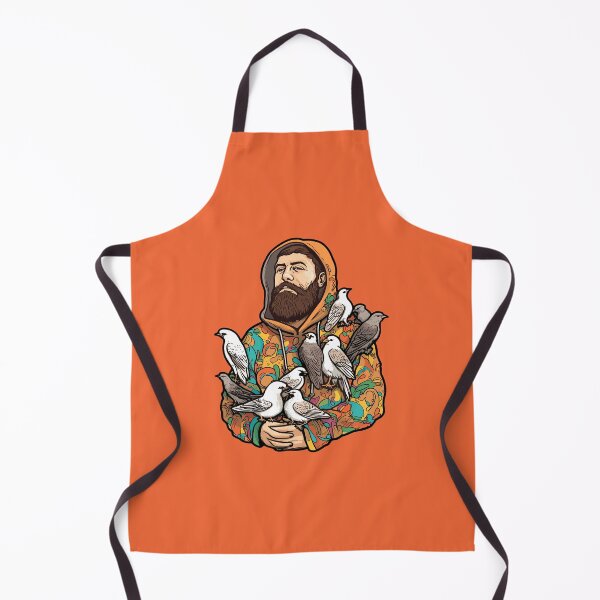 Item preview, Modern Day St Francis of Assisi and birds designed and sold by stickercircle.