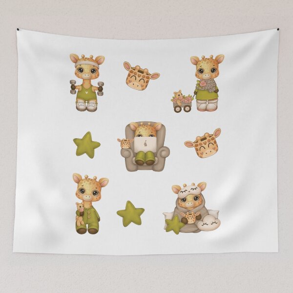 Item preview, Baby Giraffe Nursery Pack-Baby Giraffe Pack-Giraffe Pack-Giraffe Nursery Pack designed and sold by Fine-Spot.