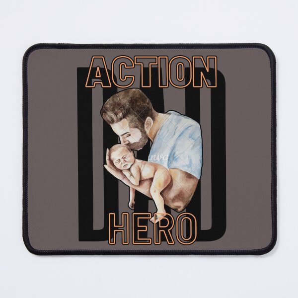 Item preview, Action Hero dad designed and sold by word2world.