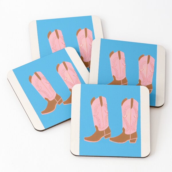 Item preview, West Cowgirl Retro Pink Boot Odyssey designed and sold by PinkNomad.