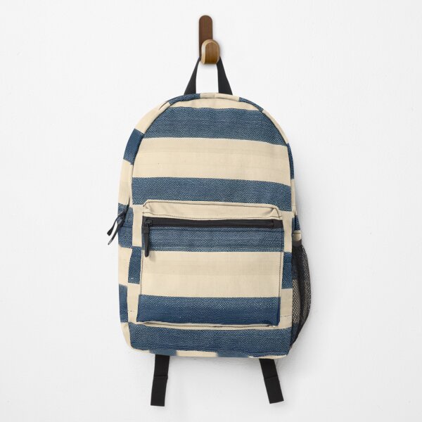 Item preview, Oxford Blue and Cream Stripe designed and sold by StickeryPickery.