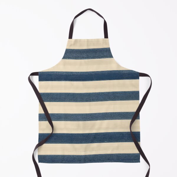 Item preview, Oxford Blue and Cream Stripe designed and sold by StickeryPickery.