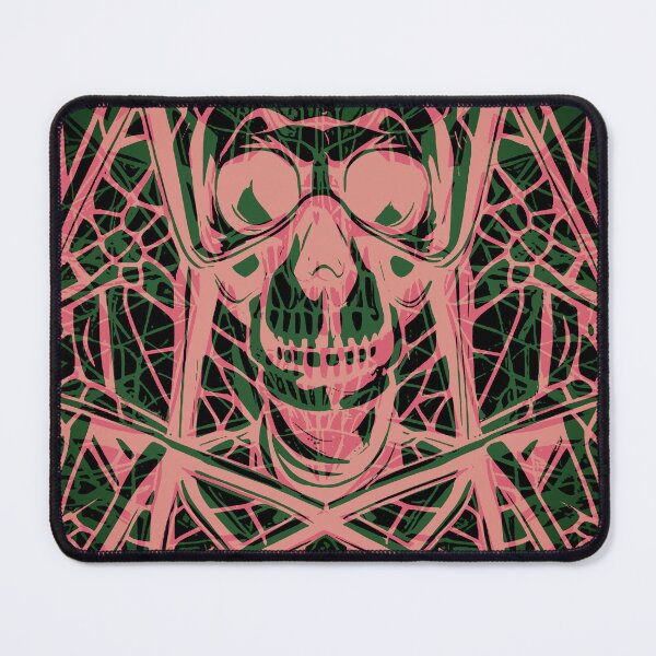Item preview, blacklight double skull psychedelics designed and sold by weirdove.