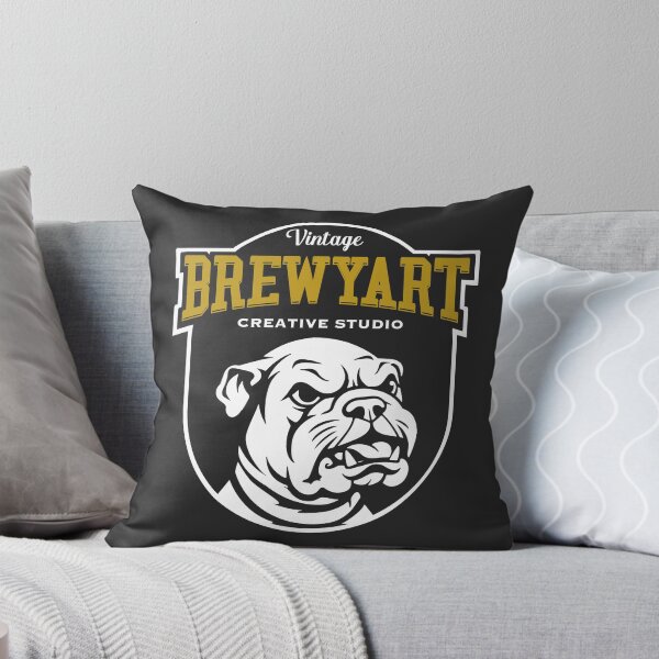 Item preview, Brewyart Studio, Vintage Bulldog, Thunder, lightning, badge, wild, japan, skeleton, motorbike, biker designed and sold by Brewyart Creative Design.