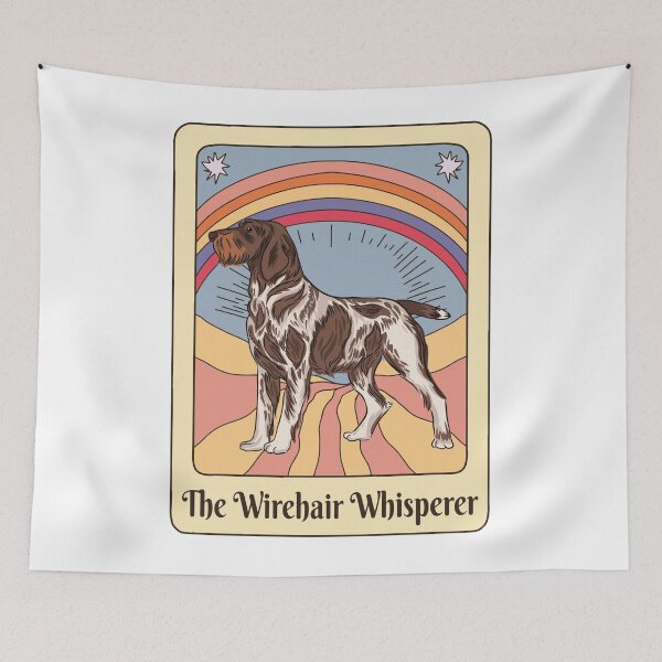 Item preview, German Wirehaired Pointer Hunting Dog GWP Whisperer Tarot designed and sold by MrEddie10.