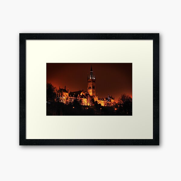 Glasgow University Framed Art Print
