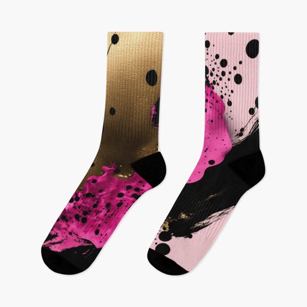 Artikelvorschau, Pink, Black and Gold Luxury Pattern 7 entworfen und verkauft von Jenson Major.