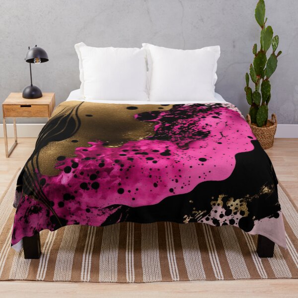 Artikelvorschau, Pink, Black and Gold Luxury Pattern 7 entworfen und verkauft von Jenson Major.