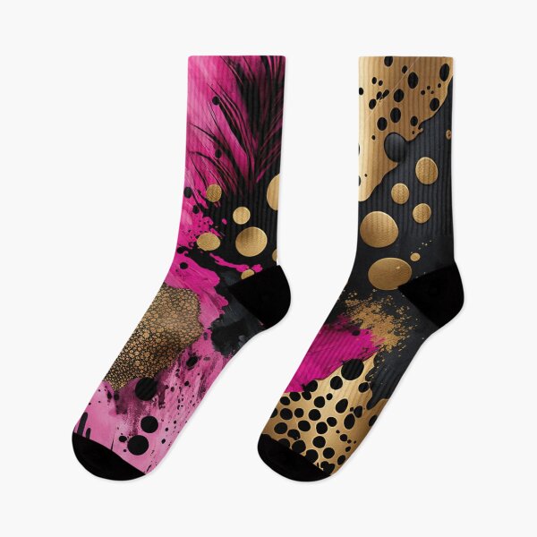Artikelvorschau, Pink, Black and Gold Luxury Pattern 8 entworfen und verkauft von Jenson Major.