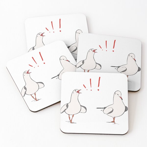 Item preview, chirping seagulls designed and sold by ratsusia.
