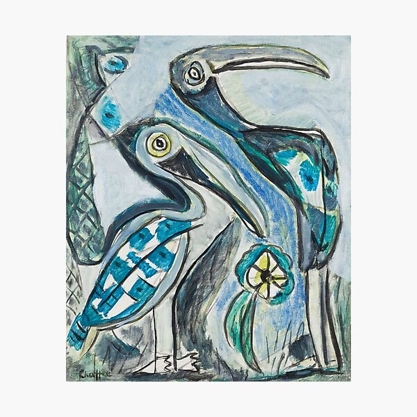 Item preview, Two Pelicans by Oliver Newbury Chaffee designed and sold by Buckwig.