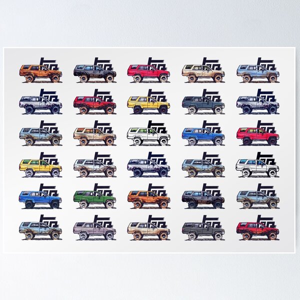 Item preview, 4Runner - GEN 1 Poster designed and sold by robert1117.