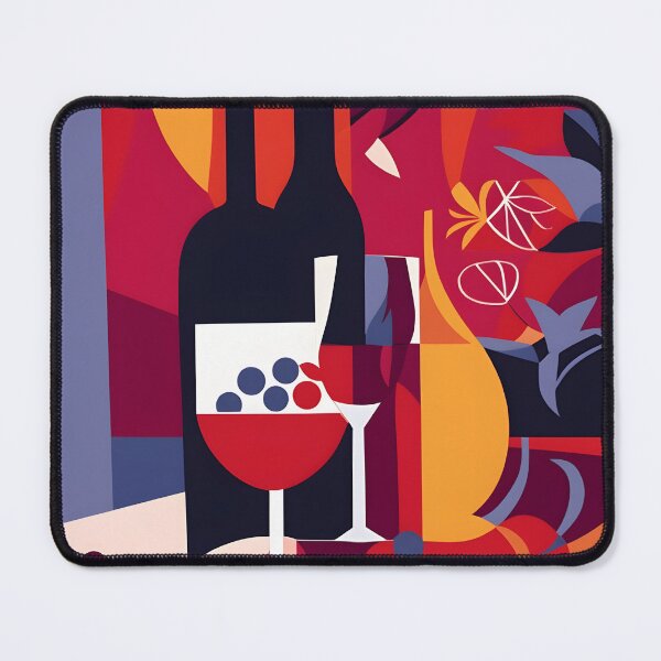 Item preview, Red Wine and Grapes designed and sold by MadeOnTuesdays.