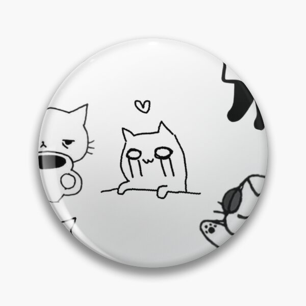 Item preview, cat doodles compilation 1 designed and sold by fromtheforests-.