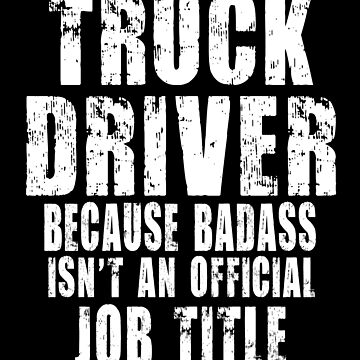I'm Essential Truck Driver Trucker Funny Graphic by Too Sweet Inc ·  Creative Fabrica
