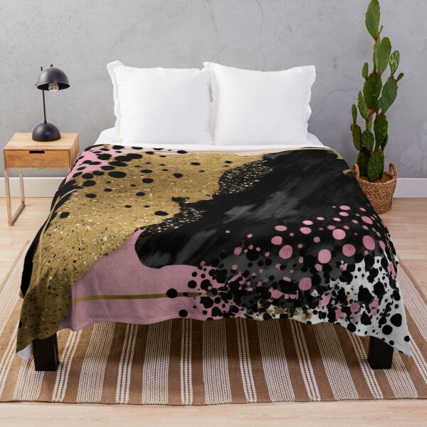 Artikelvorschau, Pink, Black and Gold Luxury Pattern 9 entworfen und verkauft von Jenson Major.
