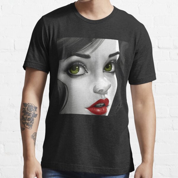 The Girl With The Green Eyes T Shirt For Sale By Orisen Redbubble Girl T Shirts