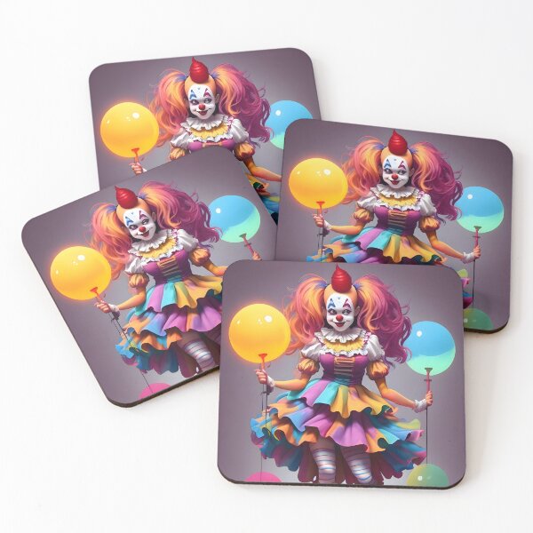 Item preview, Molly The Clown and her Lamp Ballons designed and sold by magikman65.