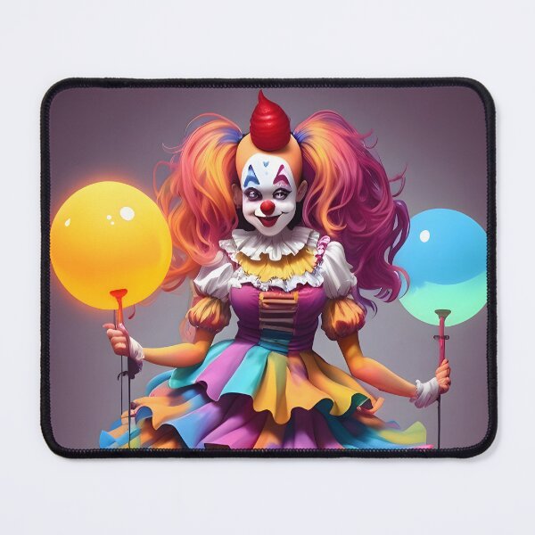 Item preview, Molly The Clown and her Lamp Ballons designed and sold by magikman65.