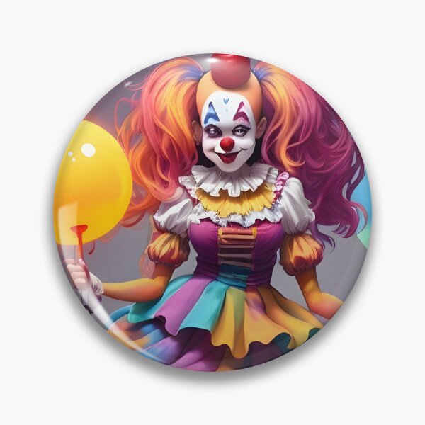 Item preview, Molly The Clown and her Lamp Ballons designed and sold by magikman65.