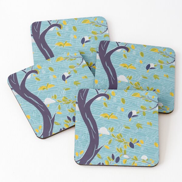 Item preview, Floral Calm Tree Branch Leaves Pattern designed and sold by Cravio.
