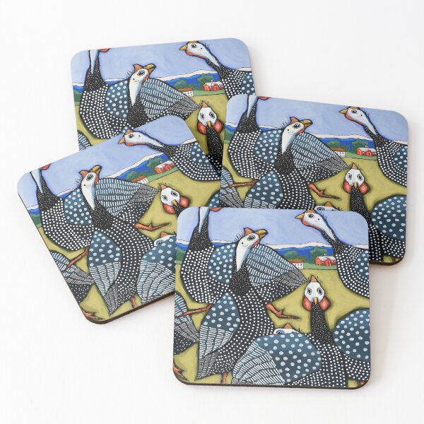 Item preview, Six Guinea Fowl designed and sold by David Hinds.