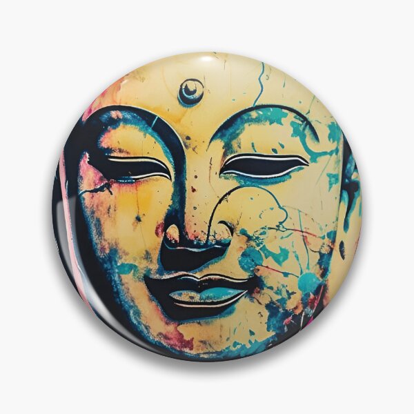 Item preview, Retro Buddha Head Smile Meditation Vintage TV designed and sold by ZenHorn.