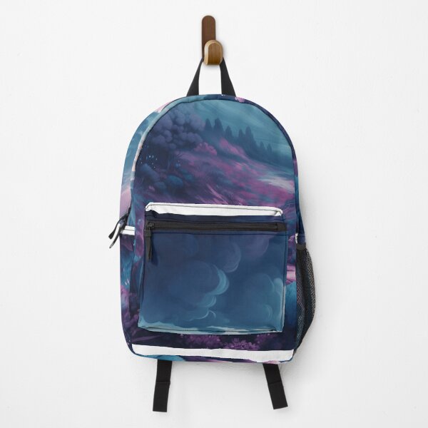 Item preview, Lavender landscape tree mountains. designed and sold by LJaco.