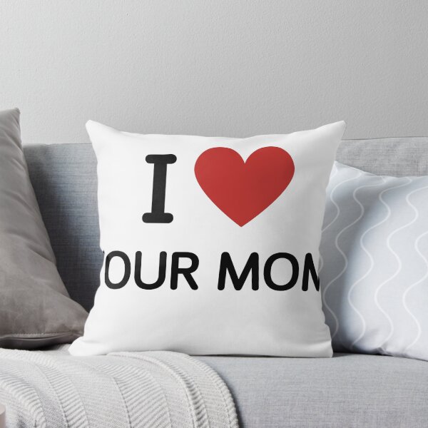 Item preview, I HEART YOUR MOM - BLACK TEXT designed and sold by mughairs.