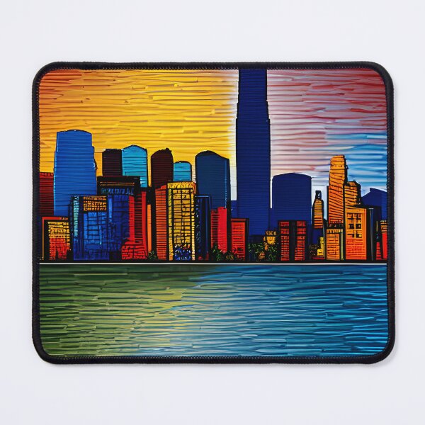 Item preview, Skyline in the style of famous art No. 86 designed and sold by CRAFTER-MEDIA.