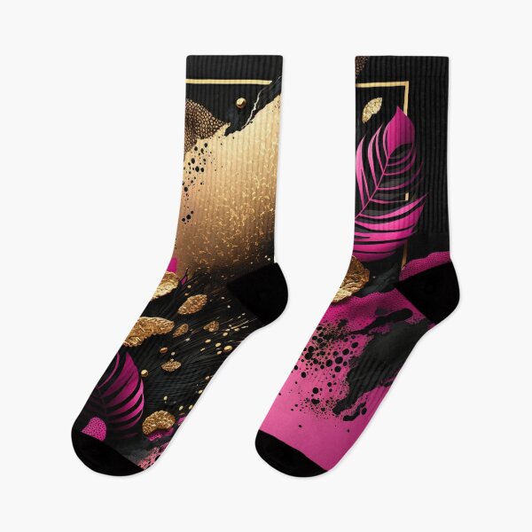 Artikelvorschau, Pink, Black and Gold Luxury Pattern 10 entworfen und verkauft von Jenson Major.