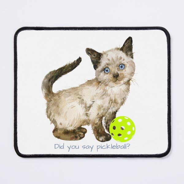Item preview, Kitten Wants to Play Pickleball designed and sold by A-K-Designs.