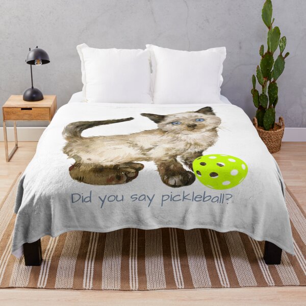 Item preview, Kitten Wants to Play Pickleball designed and sold by A-K-Designs.