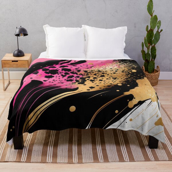 Artikelvorschau, Pink, Black and Gold Luxury Pattern 11 entworfen und verkauft von Jenson Major.