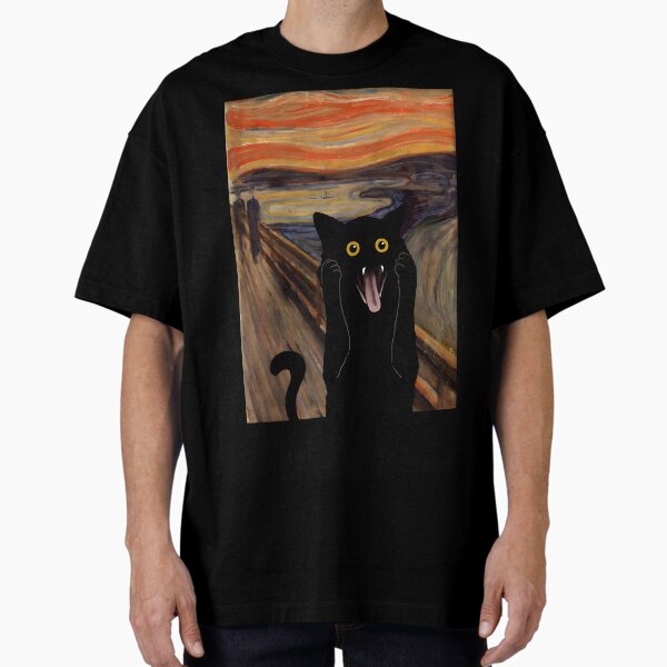 Item preview, Cat Poster The Scream Cat designed and sold by outdoorway.