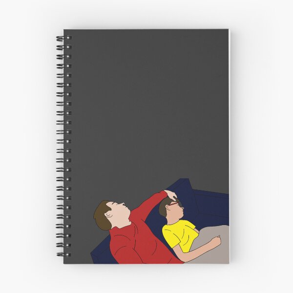 Item preview, buck and chris on couch designed and sold by mariamstuff.