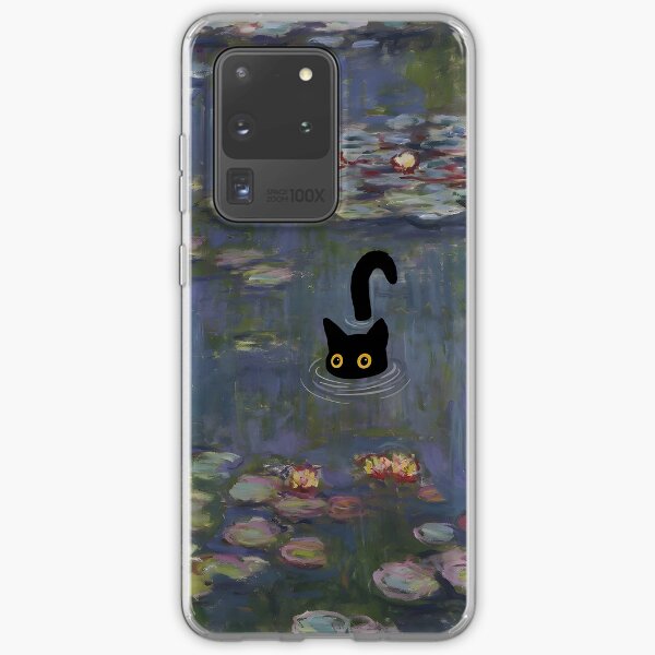Item preview, Cat Print Monet Water Lilies designed and sold by outdoorway.