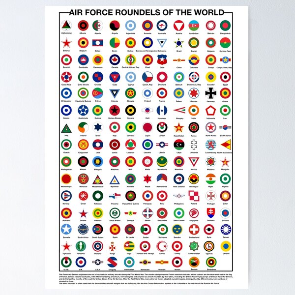 Item preview, Air Force roundels of the world  designed and sold by scshenok.