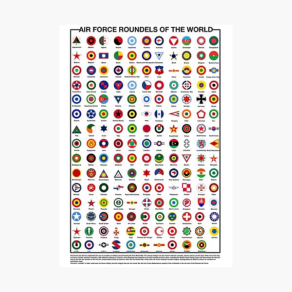 Item preview, Air Force roundels of the world  designed and sold by scshenok.