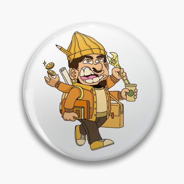 Item preview, Hardworking man designed and sold by ErinLao.