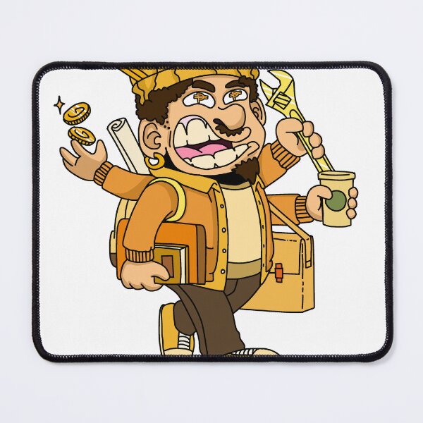 Item preview, Hardworking man designed and sold by ErinLao.