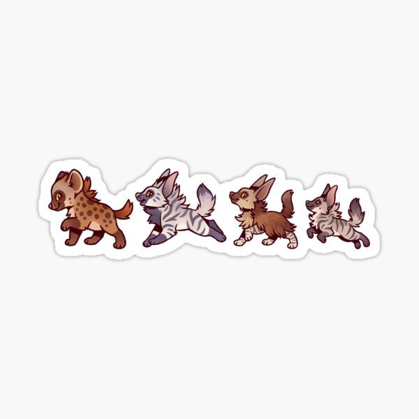Item preview,  Hyena family designed and sold by Mr.Lemur.