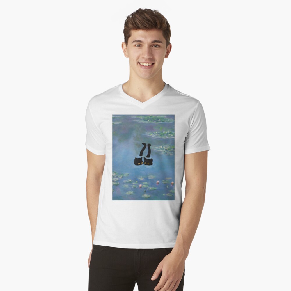 Aperçu de l'œuvre T-shirt col V créée et vendue par outdoorway.