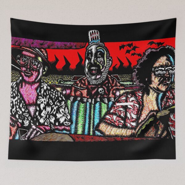 Item preview, BAT COUNTRY FT CAPTAIN SPAULDING designed and sold by nicpriceartist.