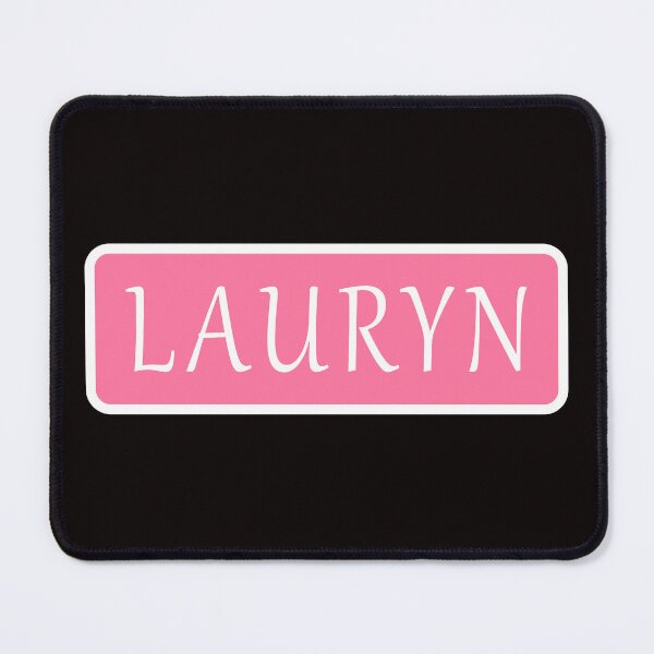 Item preview, Lauryn Girls Name designed and sold by Jeallan Designs.