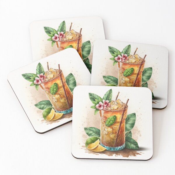 Item preview, Mai Tai Cocktail designed and sold by AxeWave.